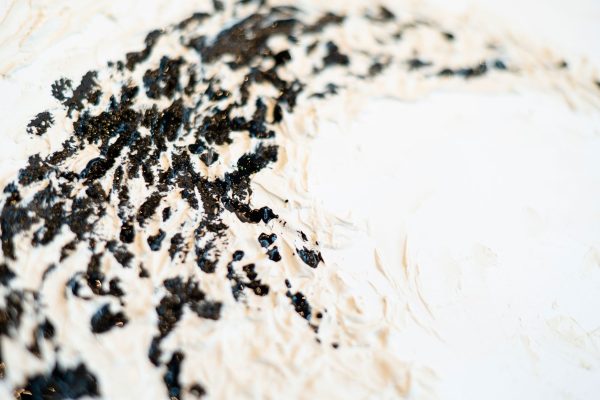 Struktur auf Leinwand - Kunsttherapie Hauer - Fotografin Tanja Meißner