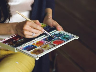 Aquarellfarben in der Kunsttherapie - Kunsttherapie Hauer